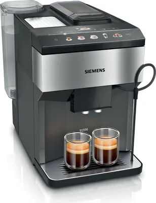 Produktbild von Siemens TP517DF3 EQ.500 Extraklasse Edelstahl, Schwarz, Kaffeevollautomat
