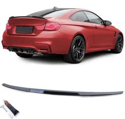 Produktbild von Heckspoiler Spoilerlippe schwarz glänzend für BMW 4er F32 Coupe 2013-2021