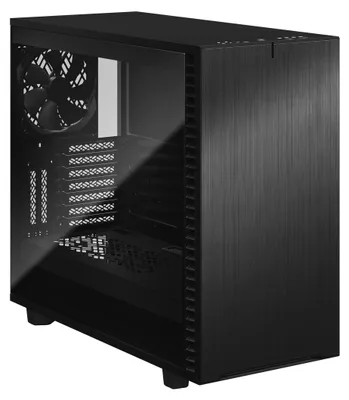 Image de Carcasa Fractal Define 7 TG Dark Tint, Tour moyenne, fara sursa, E-ATX, Noir