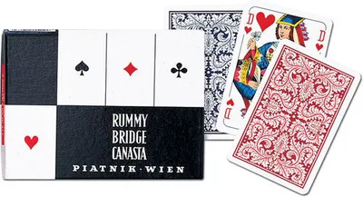 Zdjęcie produktu dla Piatnik, karty, zestaw dwutaliowy, Wiedeńskie
