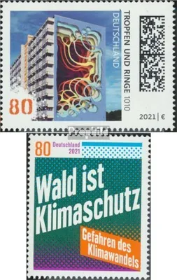 Produktbild von Briefmarken BRD 2021 Mi 3633,3634 (kompl.Ausg.) gestempelt Street Art