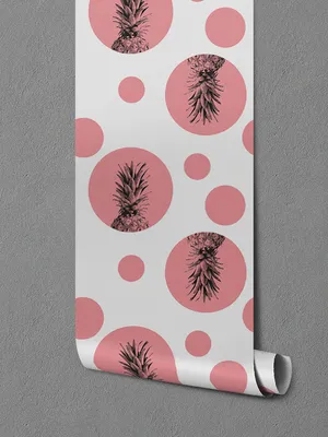 Produktbild von Coloray Fototapete 104x70 cm Latextapete Magicstick - Ananas