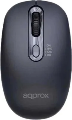 Zdjęcie produktu dla Mysz ok! APPXM200 Schwarz 800/1200/1600 dpi Plug and play 1600 dpi 1200 DPI 800 dpi