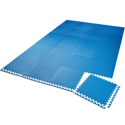 Produktbild von Schutzmattenset 24-teilig mit 48 Randstücken je 61 x 61 cm