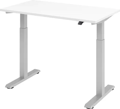 Obrázok produktu pre Stôl elektricky výškovo nastaviteľný 120x67 biely/