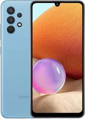 Produktbild von Samsung Galaxy A32 5G SM-A326B, 16,5 cm (6.5"), 720 x 1600 Pixel, 4 GB, 64 GB, 48 MP, Blau