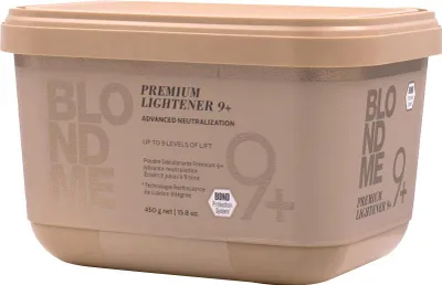 Image de Schwarzkopf BlondMe Color Premium Lightener 9+ 450g - poudre éclaircissante