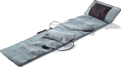 Produktbild von Premium Massagematte mit Lendenkissen & Wärmefunktion - Shiatsu Matte