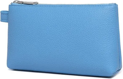 Produktbild von Make-up Tasche Kunstleder, gentianblau, wasserdicht, für Reise