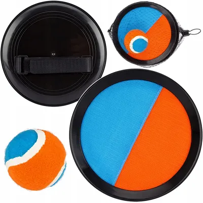 Produktbild von Catch Ball Wurfspiel mit Klett, Outdoor-Fangspiel für Kinder