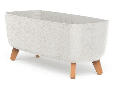 Immagine prodotto di Prosperplast s.r.o. CASSETTA GRACIA ECO WOOD 58 cm, bianco