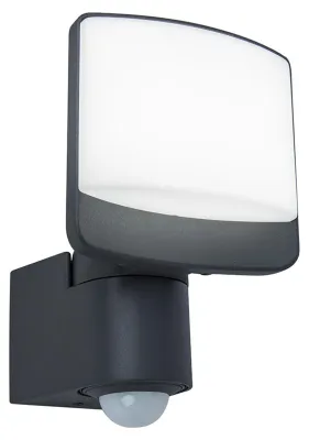Zdjęcie produktu dla Naświetlacz zewnętrzny LED 12W z czujnikiem ruchu SUNSHINE 7625701345 Lutec