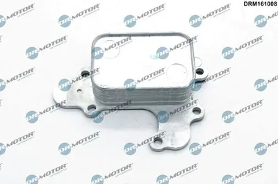 Produktbild von DR.MOTOR AUTOMOTIVE DRM161008 Ölkühler Motoröl passend für PEUGEOT 2008 Kombi (CU) 208 I Schrägheck (CA, CC) 3008 SUV (M) 308 SW II für CITROËN