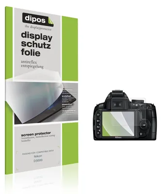 Immagine prodotto di 4x Pellicola Protettiva per Nikon D3000 Protezione Schermo Antiriflesso dipos