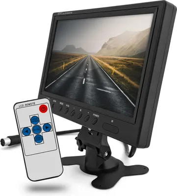 Obrázek produktu pro LCD monitor Obrazovka pro couvací kamery 9" Kabelový displej RCA 4 kanály