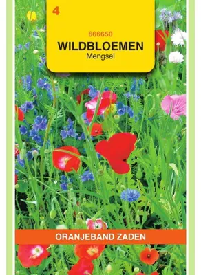 Imagen del producto de Oranjeband, mezcla de flores silvestres anuales (flores y hierbas) - 1 paquete de semillas