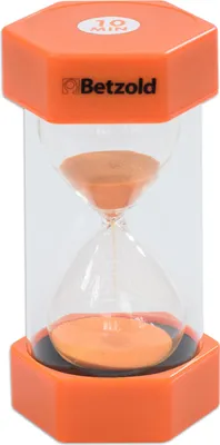 Produktbild von Betzold Sanduhr, Zeitintervall: 10 Minuten, Größe: klein