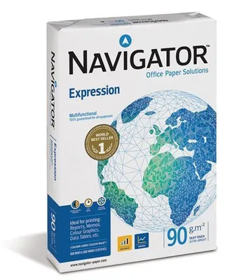 Produktbild von Navigator Inkjet Expression 90g/m² DIN-A3 - 500 Blatt weiß