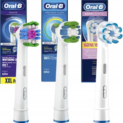 Produktbild von Oral-B | Oral-B Aufsteckbürsten - 3 Stück - Original - Präzision, Reinigung, Sensitiv