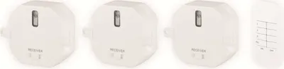 Zdjęcie produktu dla Smartwares SH4-99557, Bezprzewodowy, Biały, Plastik, IP21, 433.92 MHz, 30 m