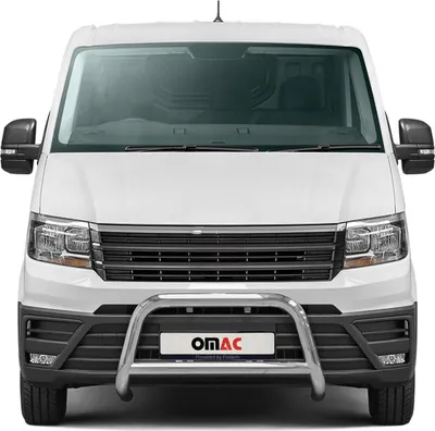 Zdjęcie produktu dla Listwa ochronna zderzaka przedniego do VW Crafter 2017-2025 stalowa srebrna
