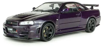 Immagine prodotto di Solido modellino di auto in scala 1:43 Nissan Skyline GT-R (R34) Z-Tune midnight purple 1999 S4318201