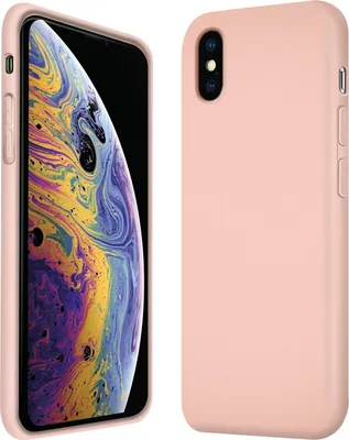 Immagine prodotto di Custodia Apple iPhone X / XS protezione del telefono cellulare copertura in silicone gel custodia del telefono cellulare, rosa