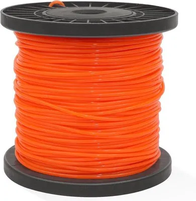 Image de Fil de coupe rond 2,4 mm x 100 m, nylon orange