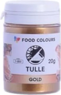 Produktbild von Essbares Tüllpulver zum Dekorieren von Torten GOLDEN 20g