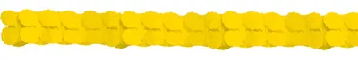 Produktbild von amscan Papiergirlande gelb 365cm