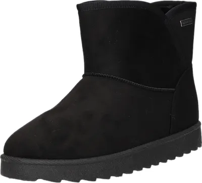 A black boot on a white background.
