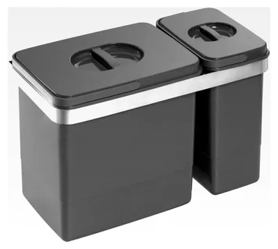 Produktbild von Abfalleimer BELT 2 mit 15 und 7 Litern Abfallvolumen