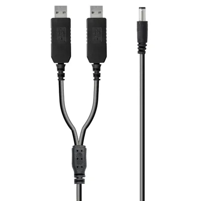 Produktbild von Spannungswandler 5 V Dual USB auf 8 Volt - Rundstecker, Hohlstecker - 5,5 x 2,1mm