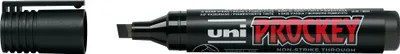 Produktbild von Mitsubishi Marker uni PROCKEY Keilspitze schwarz