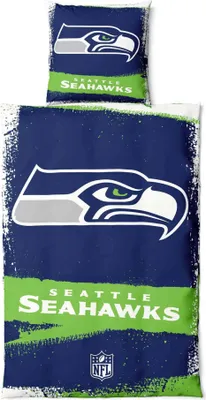 Produktbild von Fanatics NFL Seattle Seahawks Bettwäsche-Set RAW 135x200 + 80x80cm