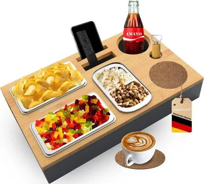 Produktbild von Amayo Bankbar Snackbox - vielseitig und praktisch - 1 Stück - Bambus