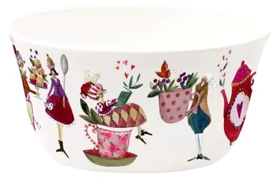 Produktbild von Schale für Müsli und Tee im Teatime-Design