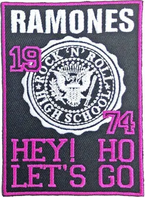 Produktbild von Ramones High School Aufnäher zum Aufnähen