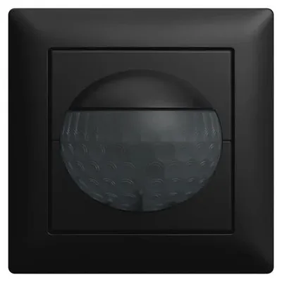 Produktbild von Busch-Jaeger Bewegungsmelder-Komplettset, 64764UJ-915, 180°, Komfort-Sensor Multilinse, schwarz matt, 1 Stk.