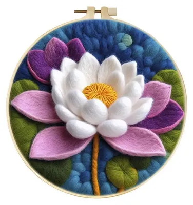 Productafbeelding van Seerose - Breien (of vilten) met kamgaren
