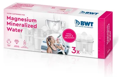 Produktbild von BWT 814133, 3 Stück(e), BWT, Wasserfilterkartusche