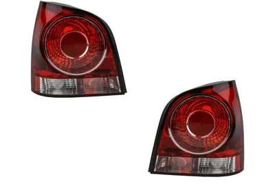 Immagine prodotto di Johns, set di luci posteriori combinate destra e sinistra per VW Polo 02 9N dal 04/2005 al 01/2012 9526883 6Q6945096AB 6Q6945096M 6Q6945096P 9526873 6Q6945095AB