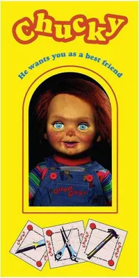 Produktbild von Factory Entertainment Chucky Badetuch 76 x 152 cm
