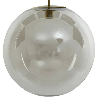 Immagine prodotto di Light & Living - lampada a sospensione - Medina - bronzo - vetro vetro fumé - Ø 48cm - E27 - 2958963