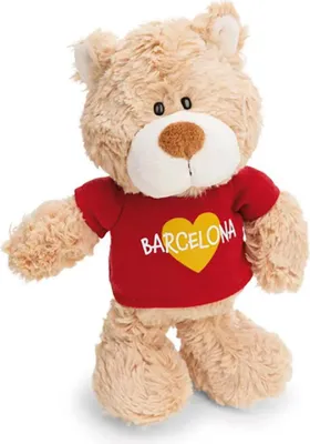 Produktbild von Nici Barcelona Teddybär 20 Cm Rot  Rot One Size