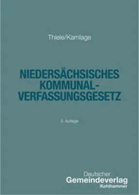 Produktbild von Niedersächsisches Kommunalverfassungsgesetz