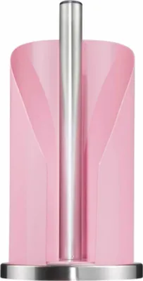 Produktbild von Wesco Rollenhalter, Küchenrollenhalter, Küchenrollenspender, Küchenpapierhalter, Küchenhelfer, Rosa / Pink, Stahlblech, 322104-26