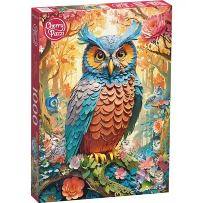 Immagine prodotto di CHERRY PAZZI Gufo di carta Puzzle 1000 pezzi