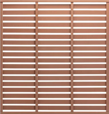 Immagine prodotto di Maison Exclusive - Pannello per recinzione in WPC 180x180 cm, marrone