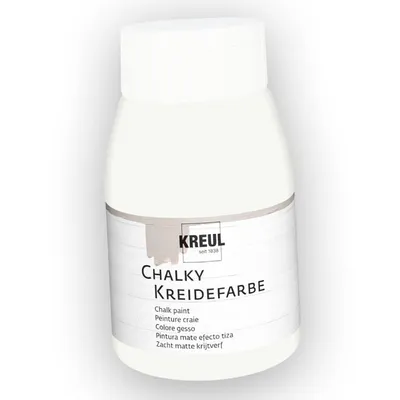 Produktbild von KREUL 75123, Weiß, Kreidefarbe, 500 ml, 1 Stück(e)
